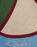 La DoubleJ Poncho La DoubleJ Poncho Eclipse Placée Multicolor SCA0064WOL028ECL05MU01