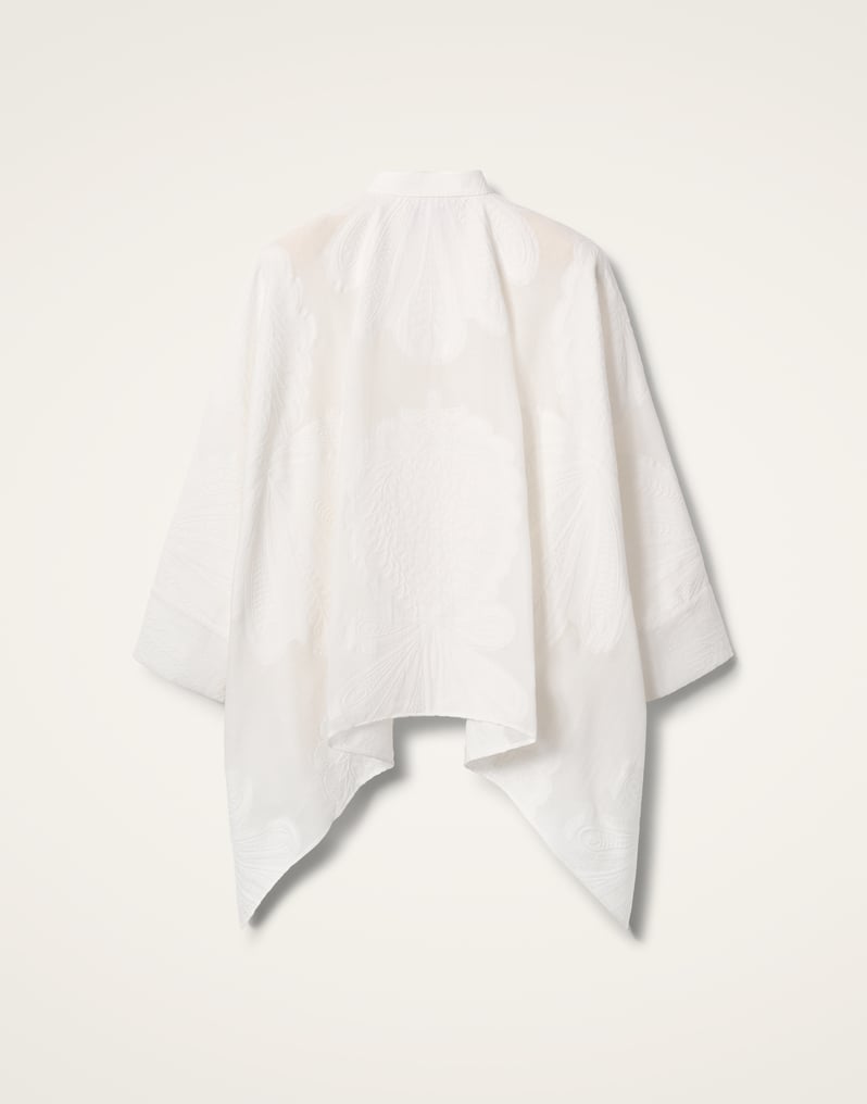 La DoubleJ Foulard Shirt La DoubleJ Foulard Shirt Pineapple Lace SHI0075JCQ046PNP21WH01