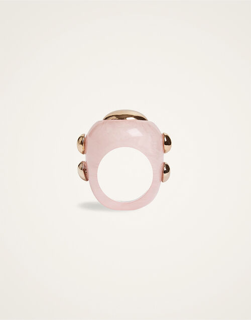 La DoubleJ Hathor Ring Ivory RIN0002POL005SOLIDWH04