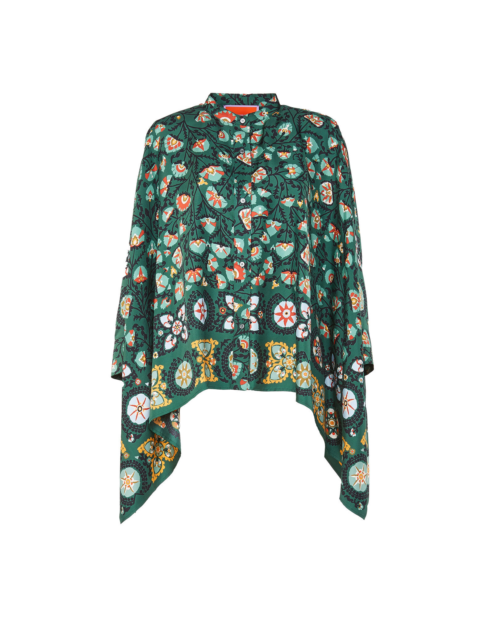 La DoubleJ Foulard Shirt Suzany Plac&eacute;e SHI0059SIL006SUZ0004
