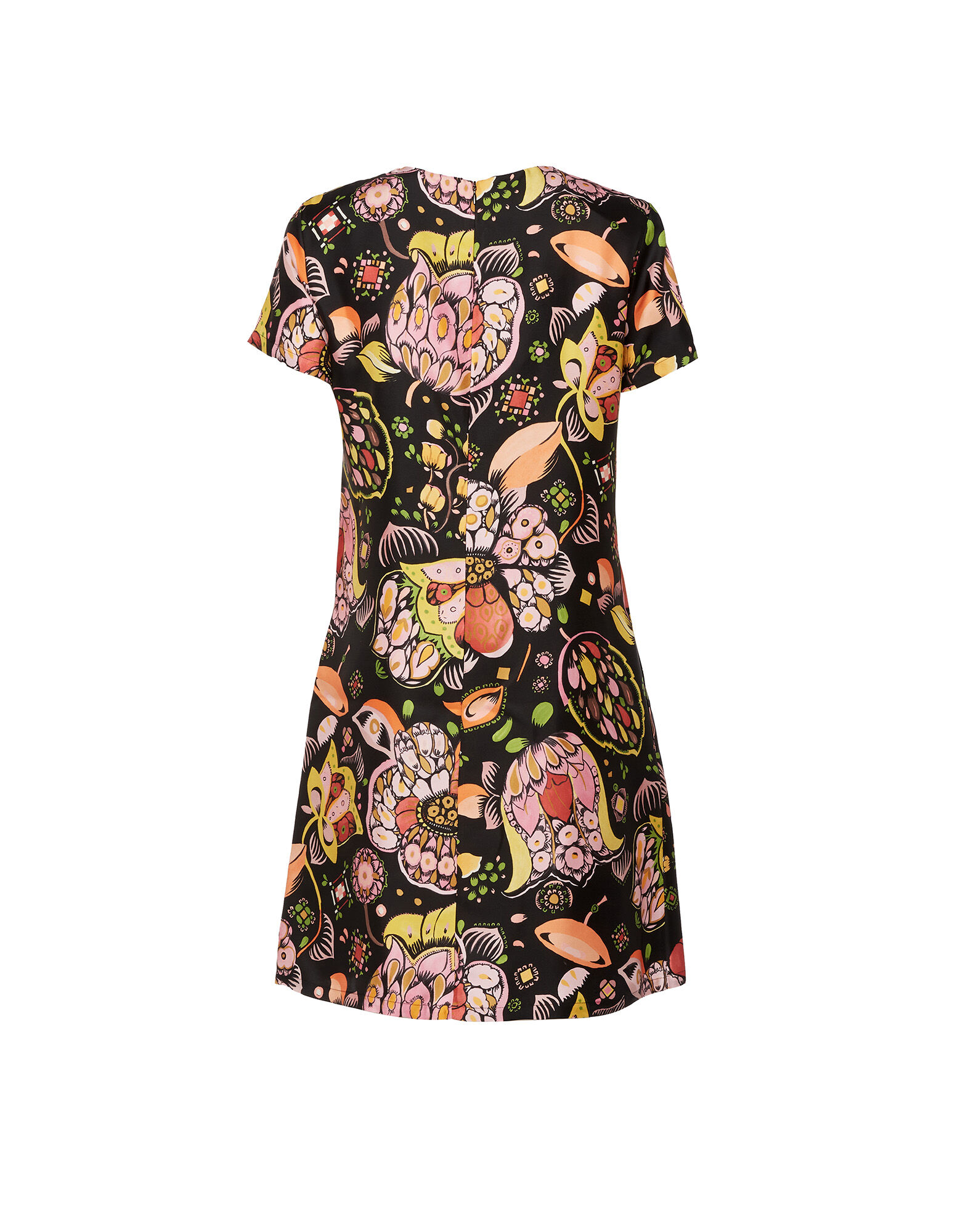 La DoubleJ Mini Swing Dress Eden DRE0159SIL001EDE0001