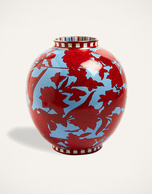 La DoubleJ Big Bubble Vase Lilium Turchese VAS0002CER001LIL0005