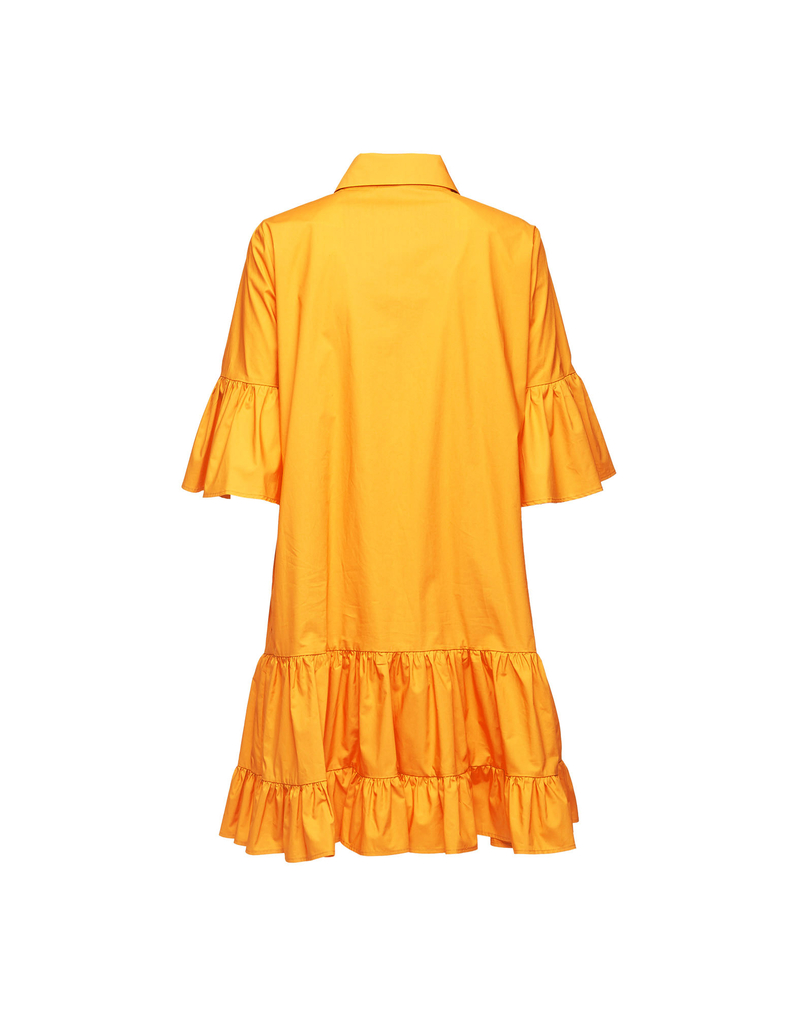 La DoubleJ Choux Dress La DoubleJ Choux Dress Solid Yellow DRE0193COT001MAR0003