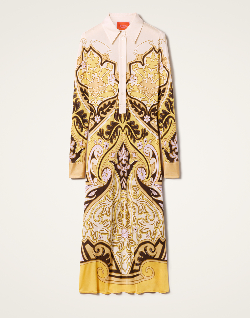 La DoubleJ Perry Street Dress La DoubleJ Perry Street Dress Spells Placée Yellow DRE0807JER053SPE01YE02