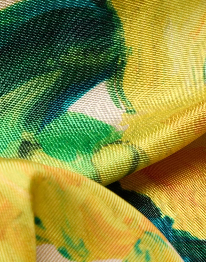 La DoubleJ Giga Scrunchie La DoubleJ Giga Scrunchie Zesty Yellow SCR0003SIL001ZES01YE02