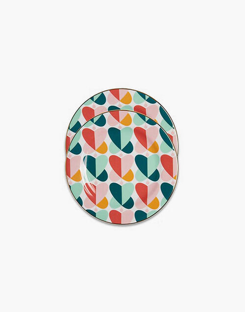 La DoubleJ Dessert Plate Set of 2 Farfalle DIS0048CER001FAR0006