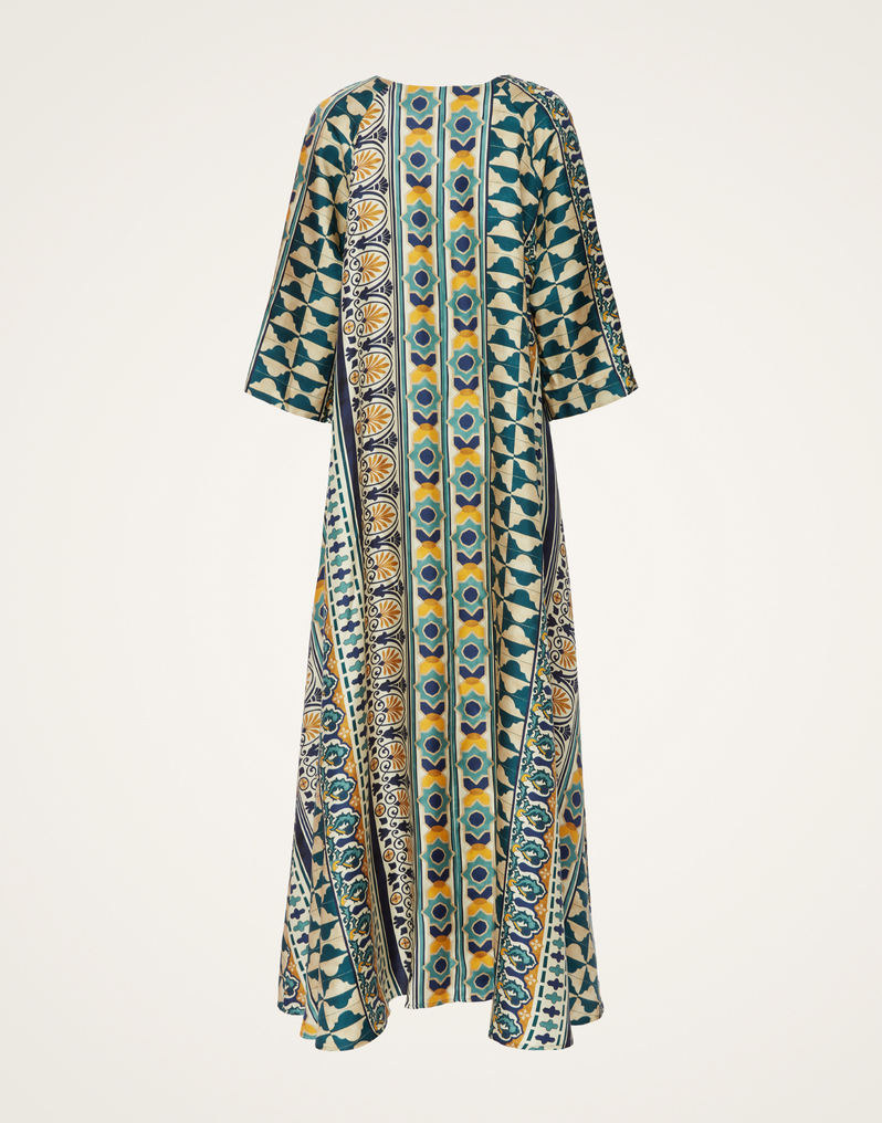 La DoubleJ Muumuu Dress La DoubleJ Muumuu Dress Casareale Small Placèe Cream DRE0308SIL001REA02WH03