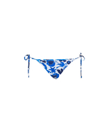 LaDoubleJ String Bikini Bottom Wildbird Blu SWI0004LYC001CER0001