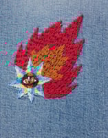 La DoubleJ The Maven Sneak Jeans La DoubleJ The Maven Sneak Jeans Star Of The Show Blue TRO0168DEN011STA03BU03