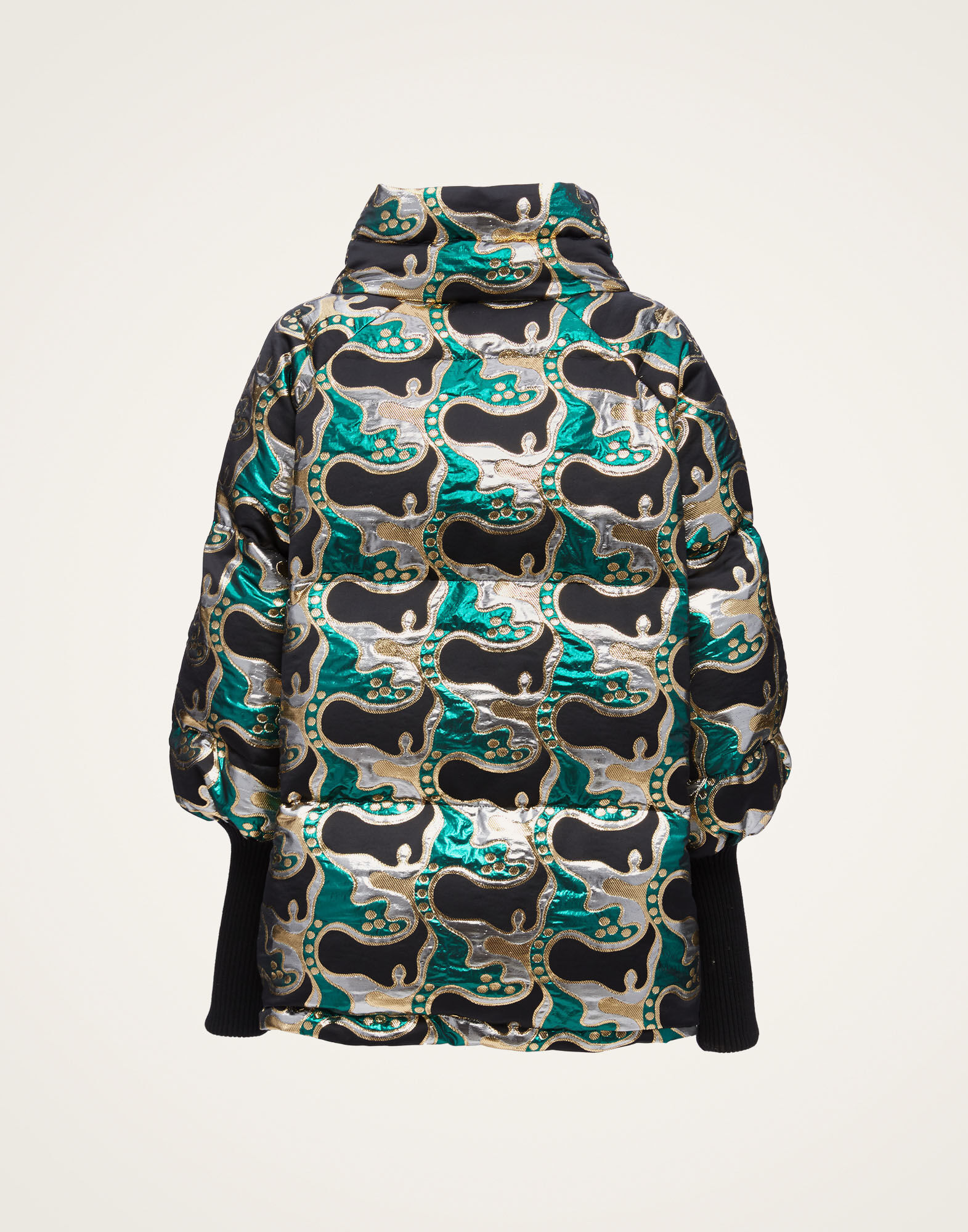 La DoubleJ Reversible St. Moritz Jacket Spritz Verde DOW0003JAC040SPR0001