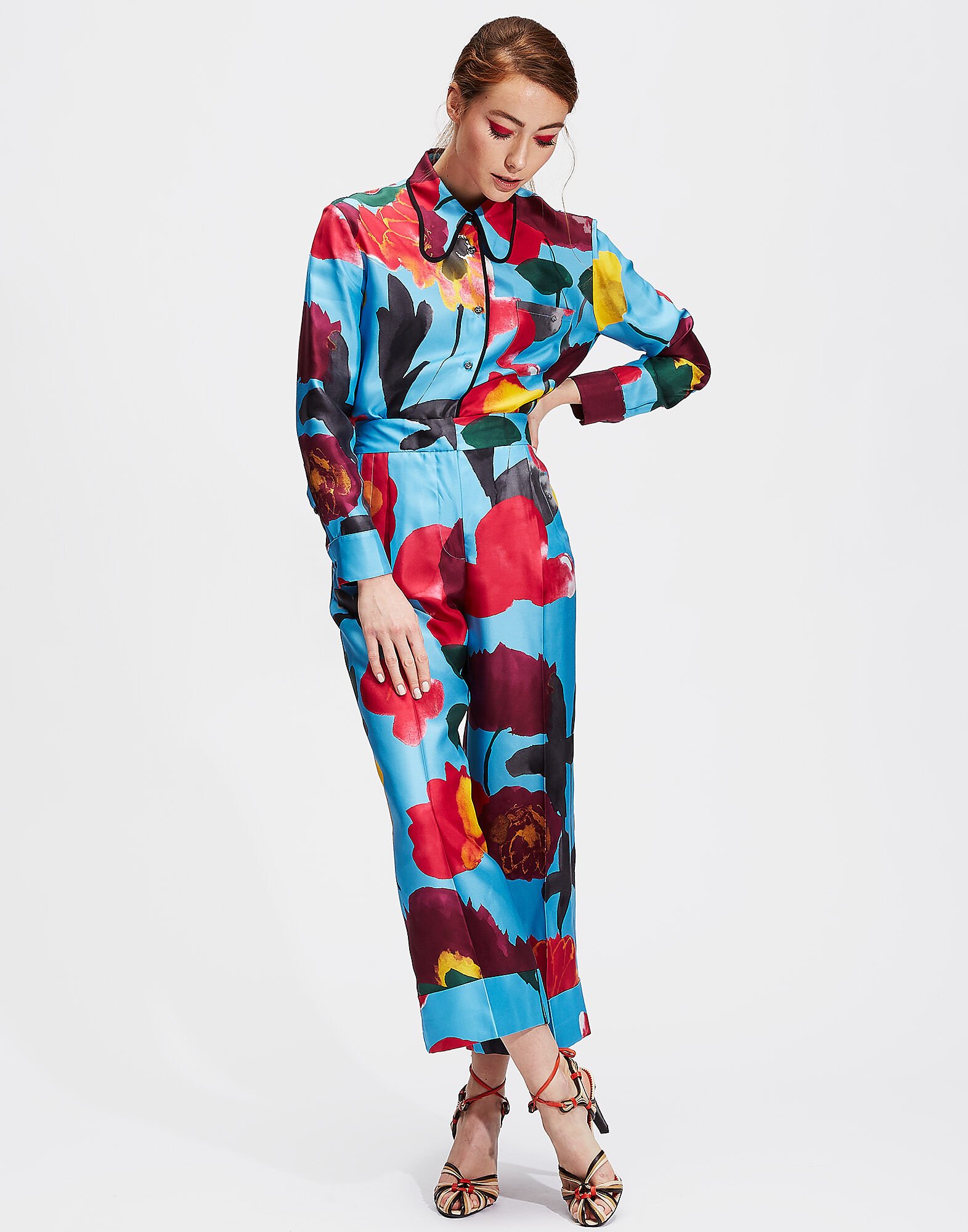 LaDoubleJ Rodeo Shirt Prom Azzurro SHI0025SIL001PRO0002