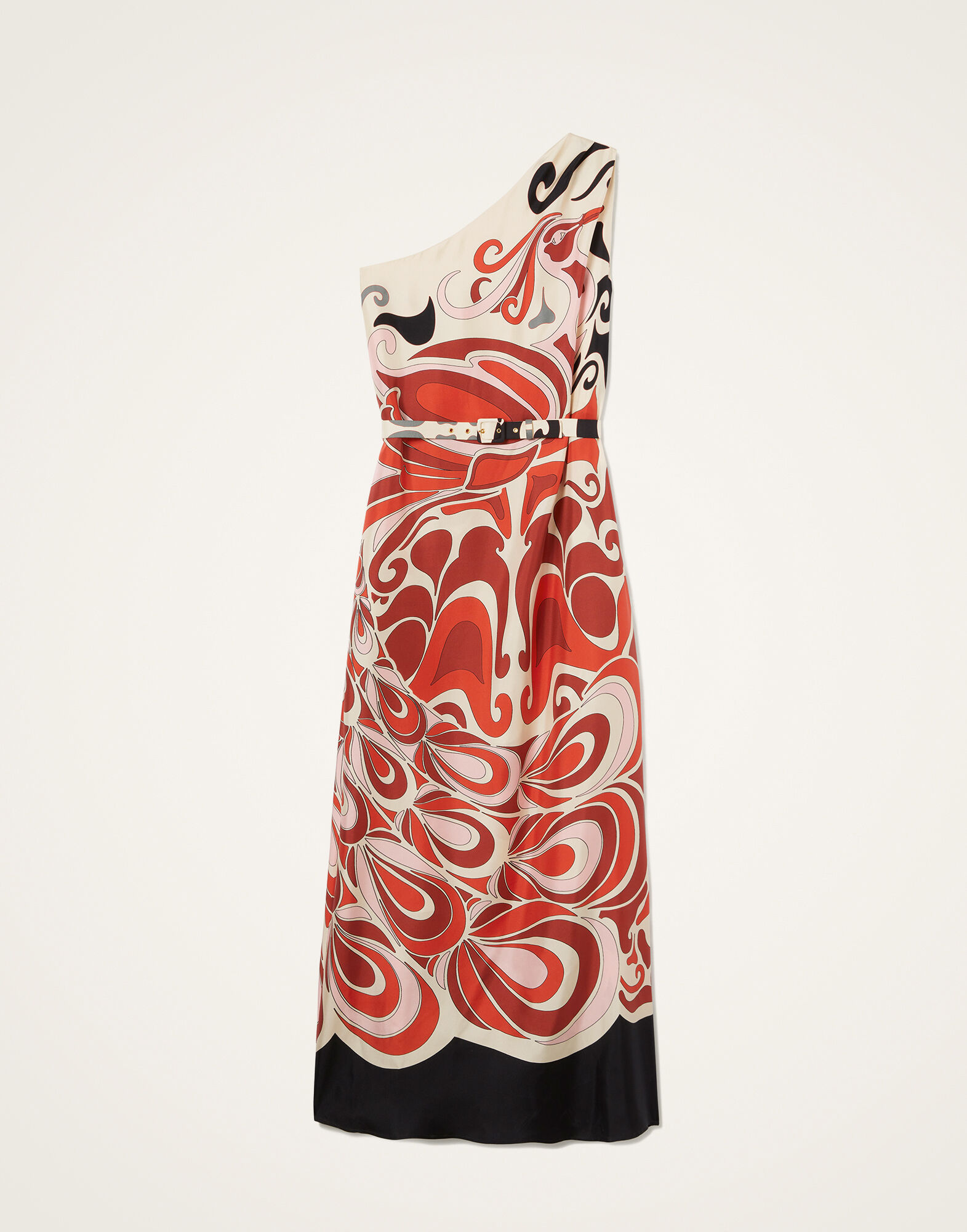 La DoubleJ Roy Dress Phoenix Plac&eacute;e Ivory DRE0304SIL006PHO01WH04