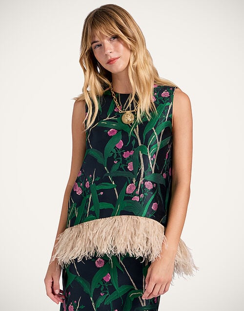 La DoubleJ La Scala Top La DoubleJ La Scala Top Bamboo Black TOP0013JCQ119BMB02BL01