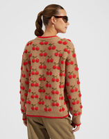 La DoubleJ Cherry Sweater  PUL0103KNI064VAR0129