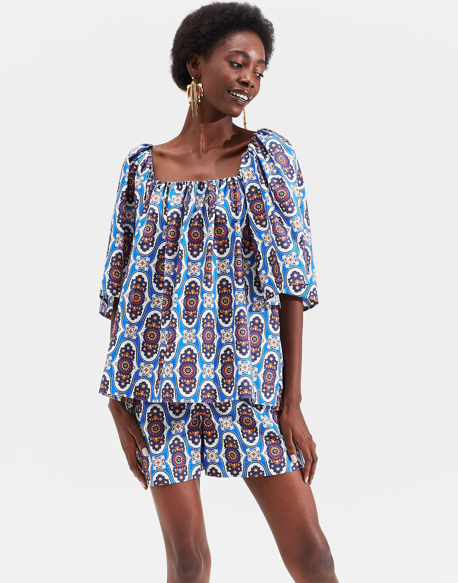 LaDoubleJ Rapunzel Top Amalfi TOP0025COT001AMA0001