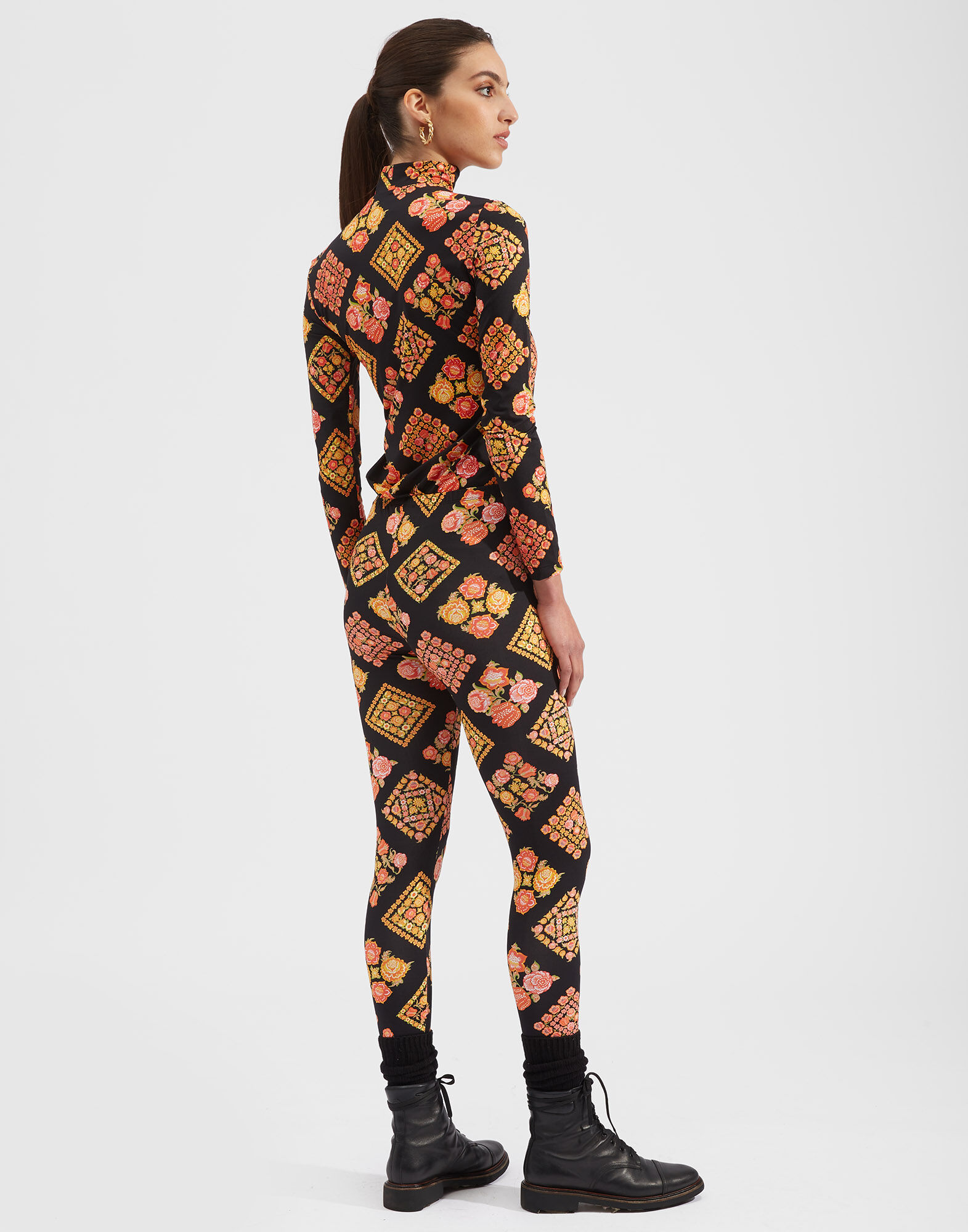 La DoubleJ Leggings Cowgirl Nero TRO0013JER005COW0006