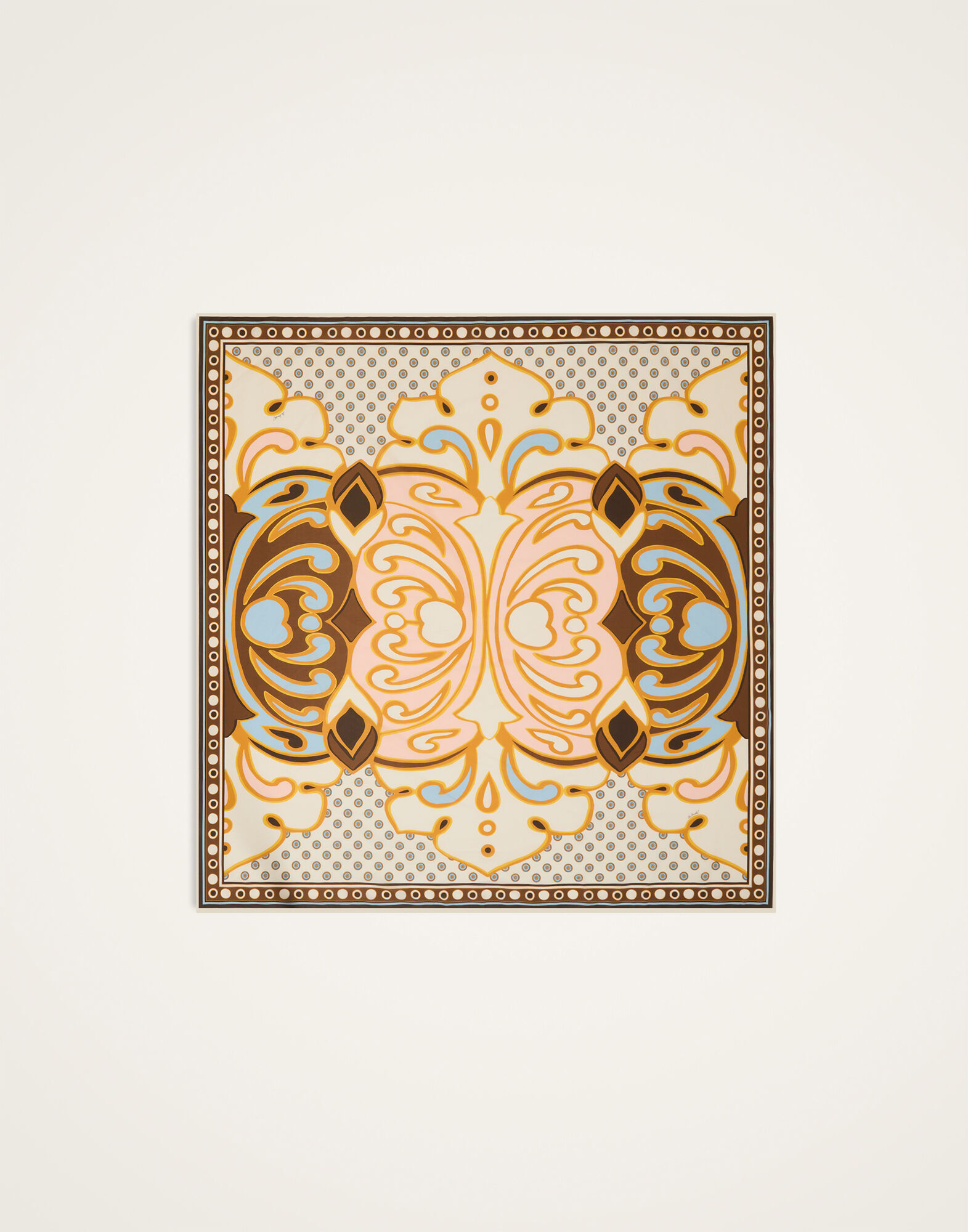 La DoubleJ Pareo Cocoon Plac&eacute;e Brown SCA0051COT003COC02BR02