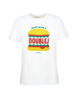 LaDoubleJ Slogan T-shirt  SHI0054JER010SLO0009