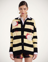 La DoubleJ Derby Cardigan La DoubleJ Derby Cardigan Derby Black & Yellow PUL0242KNI146VA331BL04