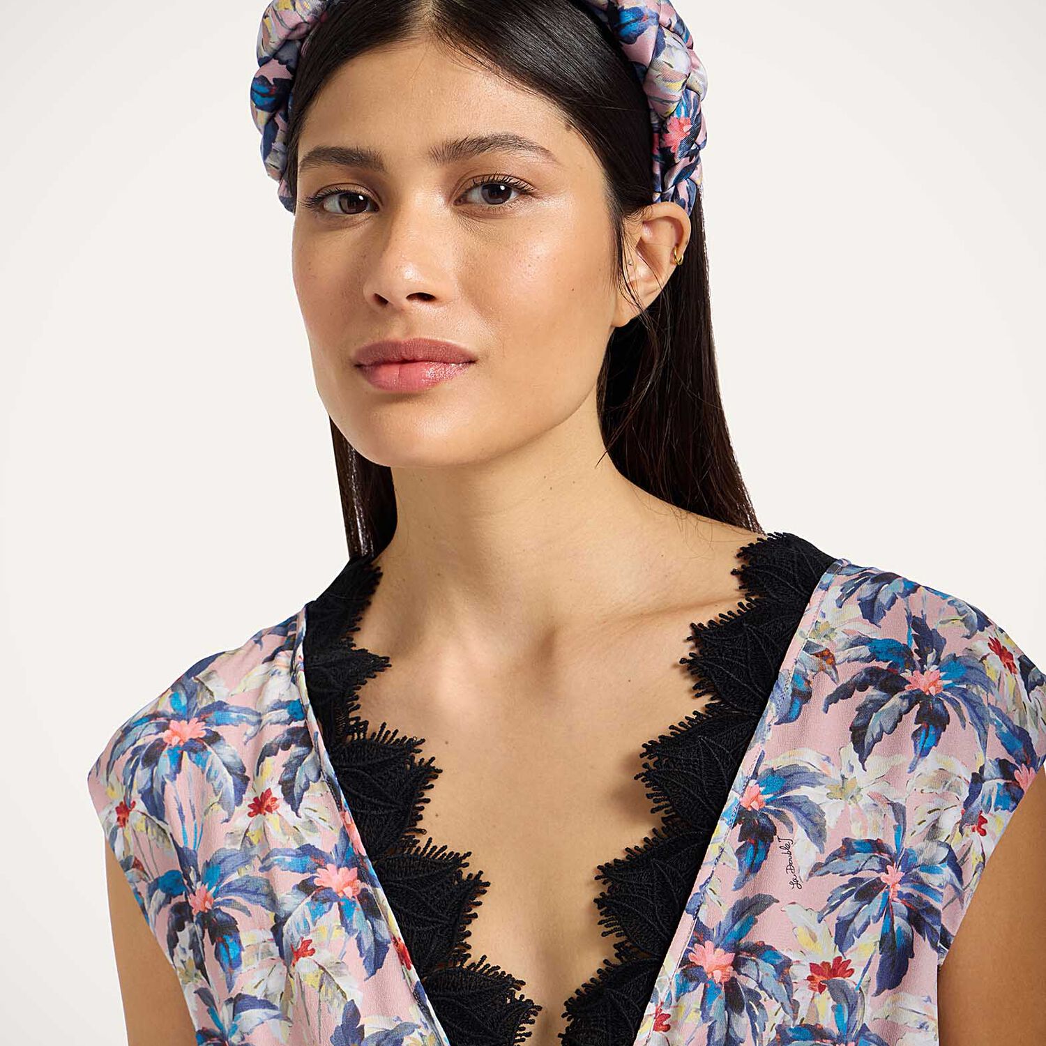 La Doublej Rapunzel Headband In Blue