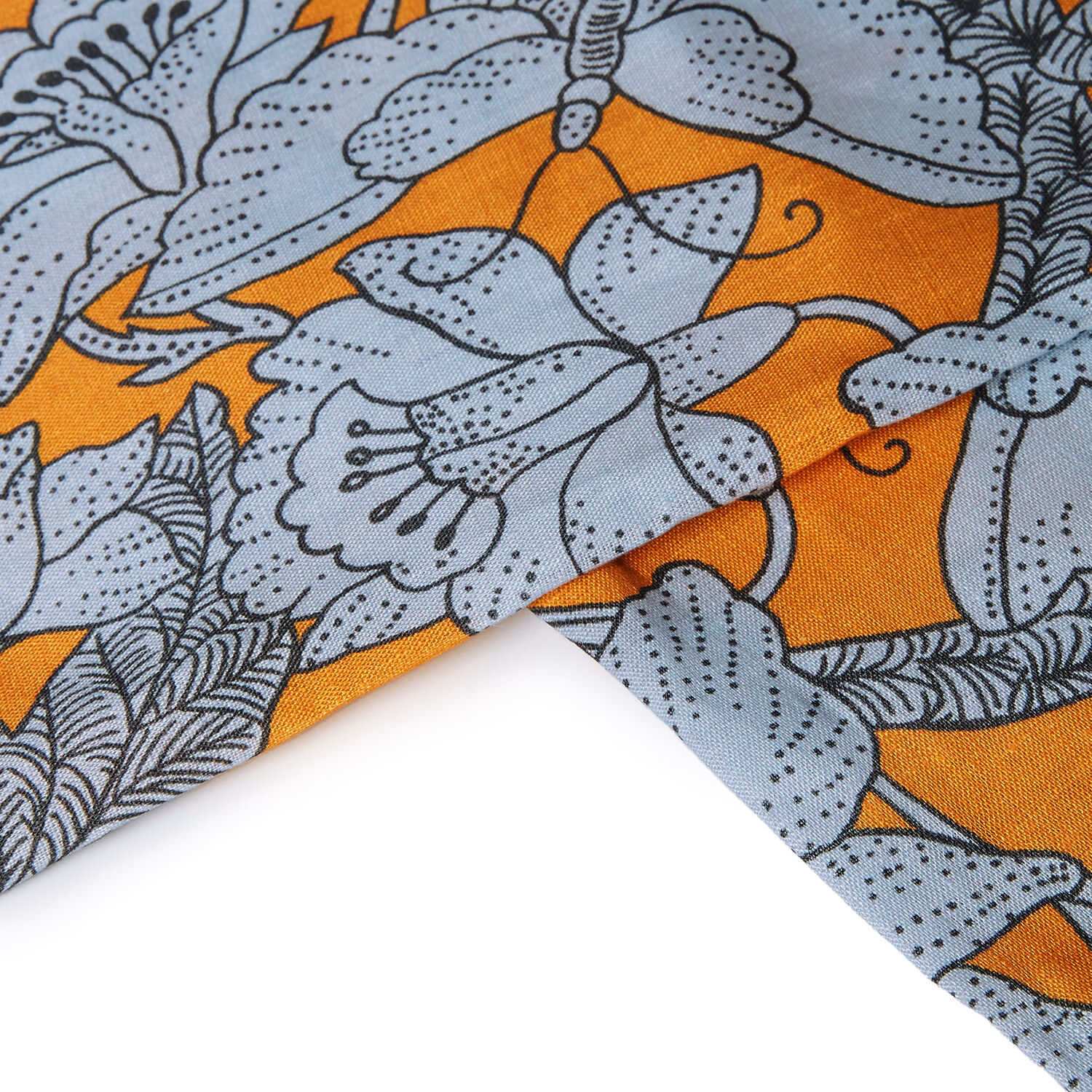 La Doublej Large Tablecloth (180x350) In Lilium Zafferano