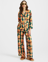 La DoubleJ Pajama Pants La DoubleJ Pajama Pants Arcturus Blue Petrol TRO0116SIL001ARC01BU05