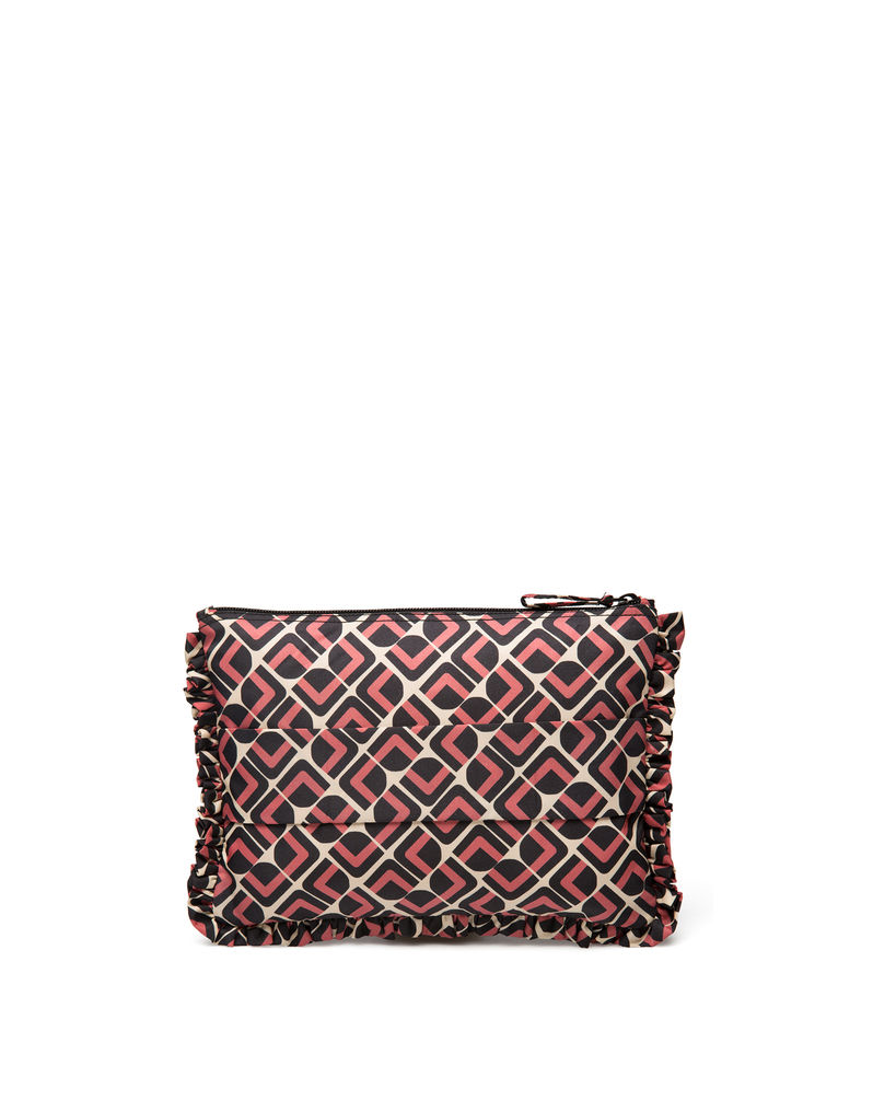 LaDoubleJ Hand Pochette LaDoubleJ Hand Pochette Domino Rosa BAG0002NYL001DOM0001