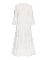 La DoubleJ Jennifer Jane Dress Solid White Smoke DRE0114COT001AVO0004