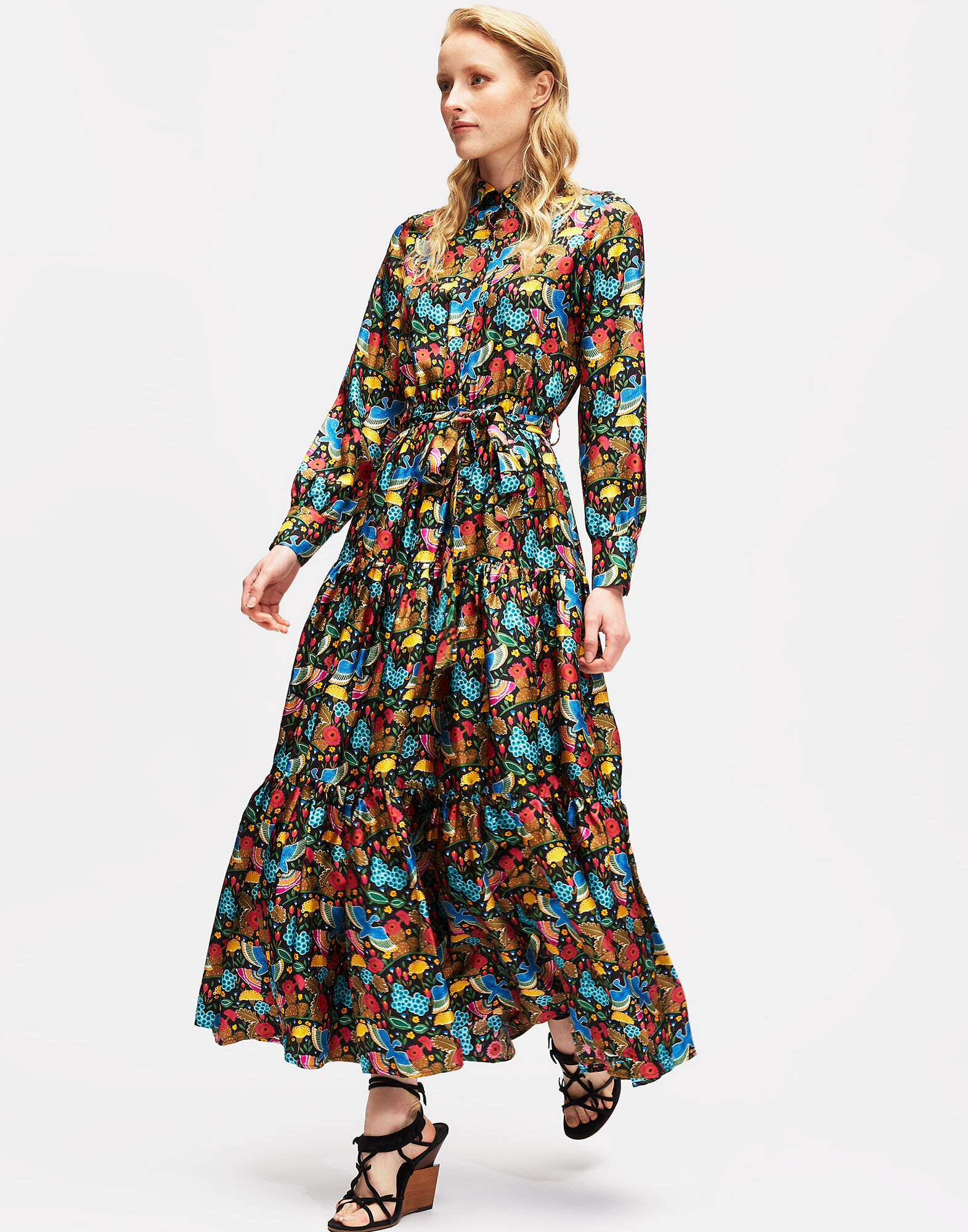 LaDoubleJ Bellini Dress Colombo Piccolo DRE0016SIL001COL0002