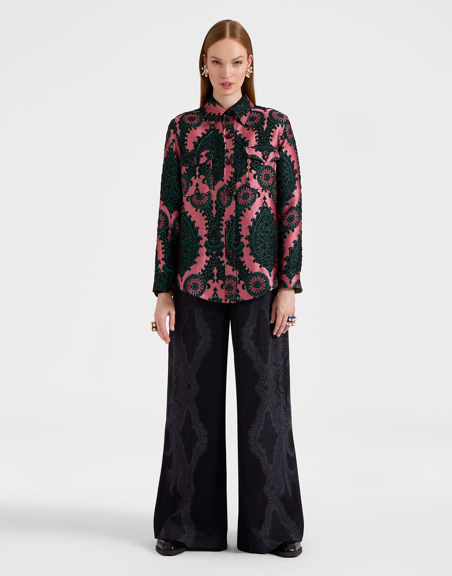 La DoubleJ Better Than Your Boyfriend's Jacket Oltrarno Pink JAC0112JCQ084OLT01PI01