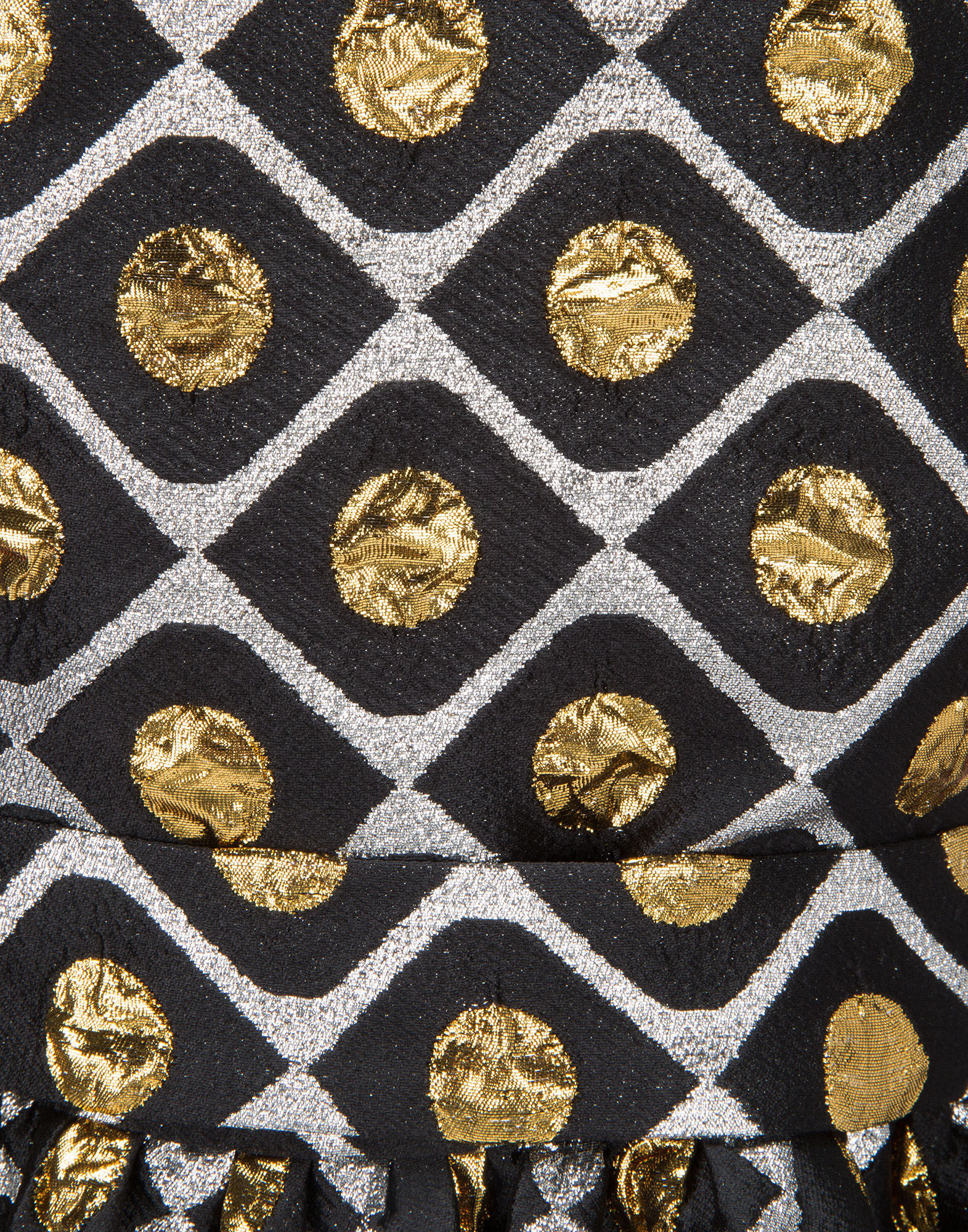 LaDoubleJ Pellicano Dinner Dress Pomodorini Oro DRE0034JAC010POM0002