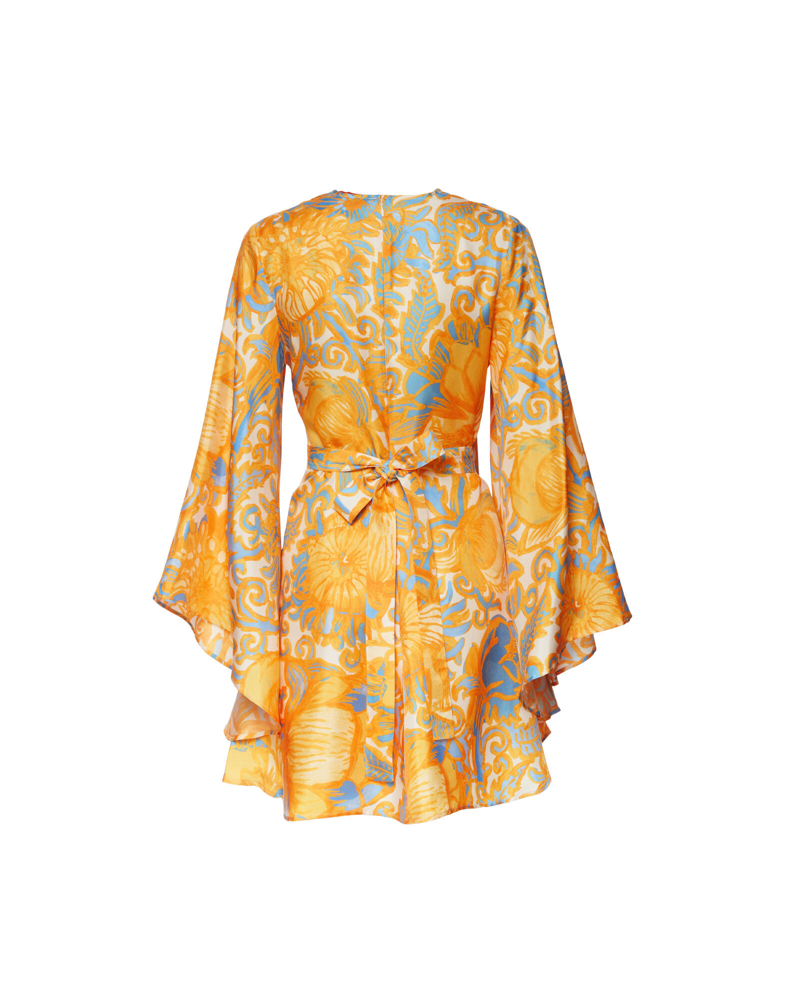 La DoubleJ Mini Magnifico Dress Anemone Orange DRE0561SIL001ANE01OR02