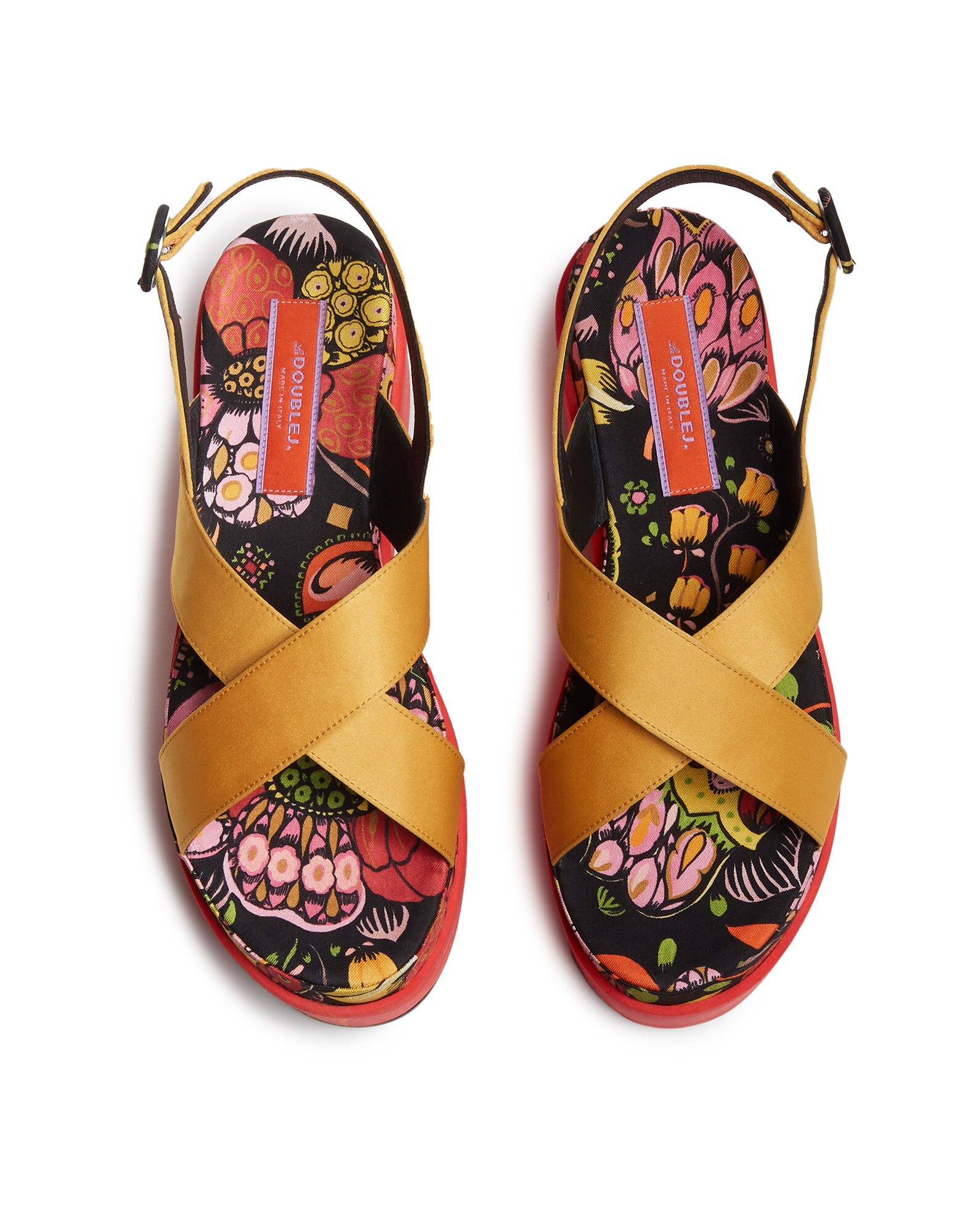 La DoubleJ Criss-Cross Platforms Eden SHO0023FOD001EDE0002