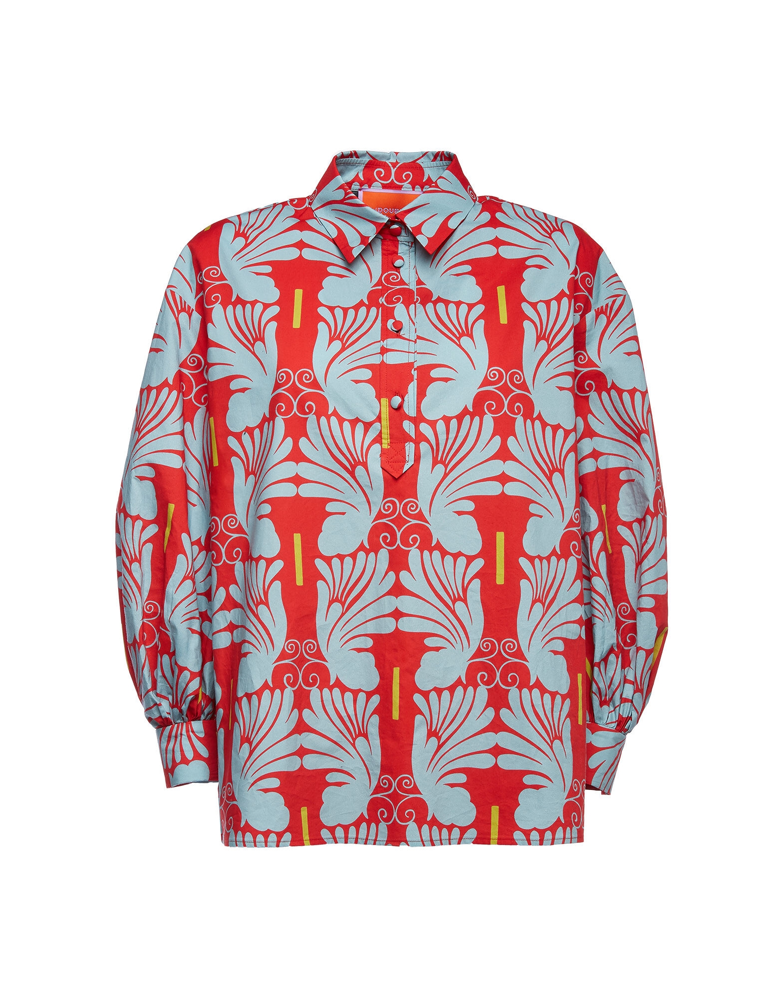 La DoubleJ Poet Shirt Ali Turchese SHI0055COT001WIG0008