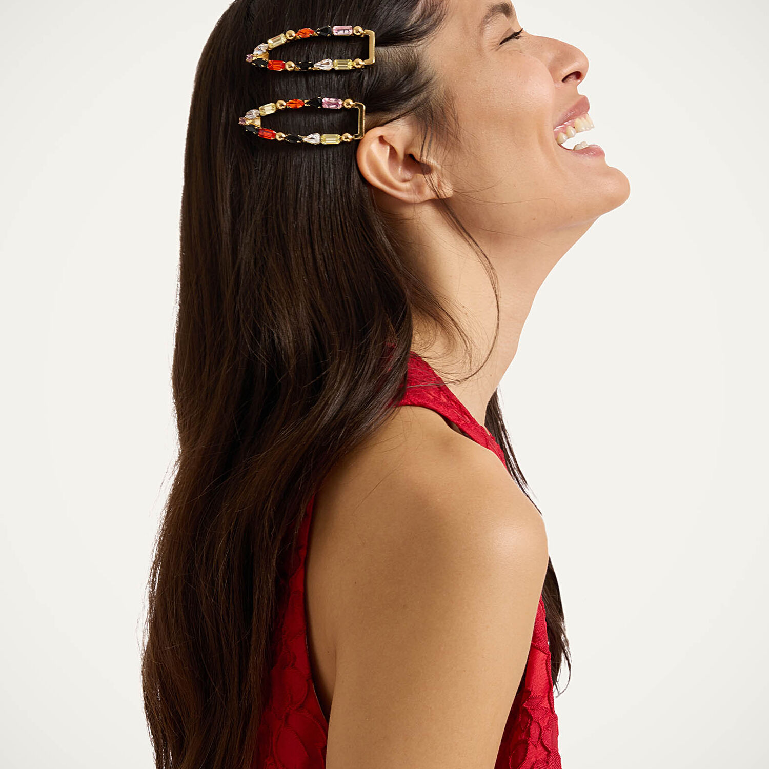 La Doublej Crystals Hair Clip