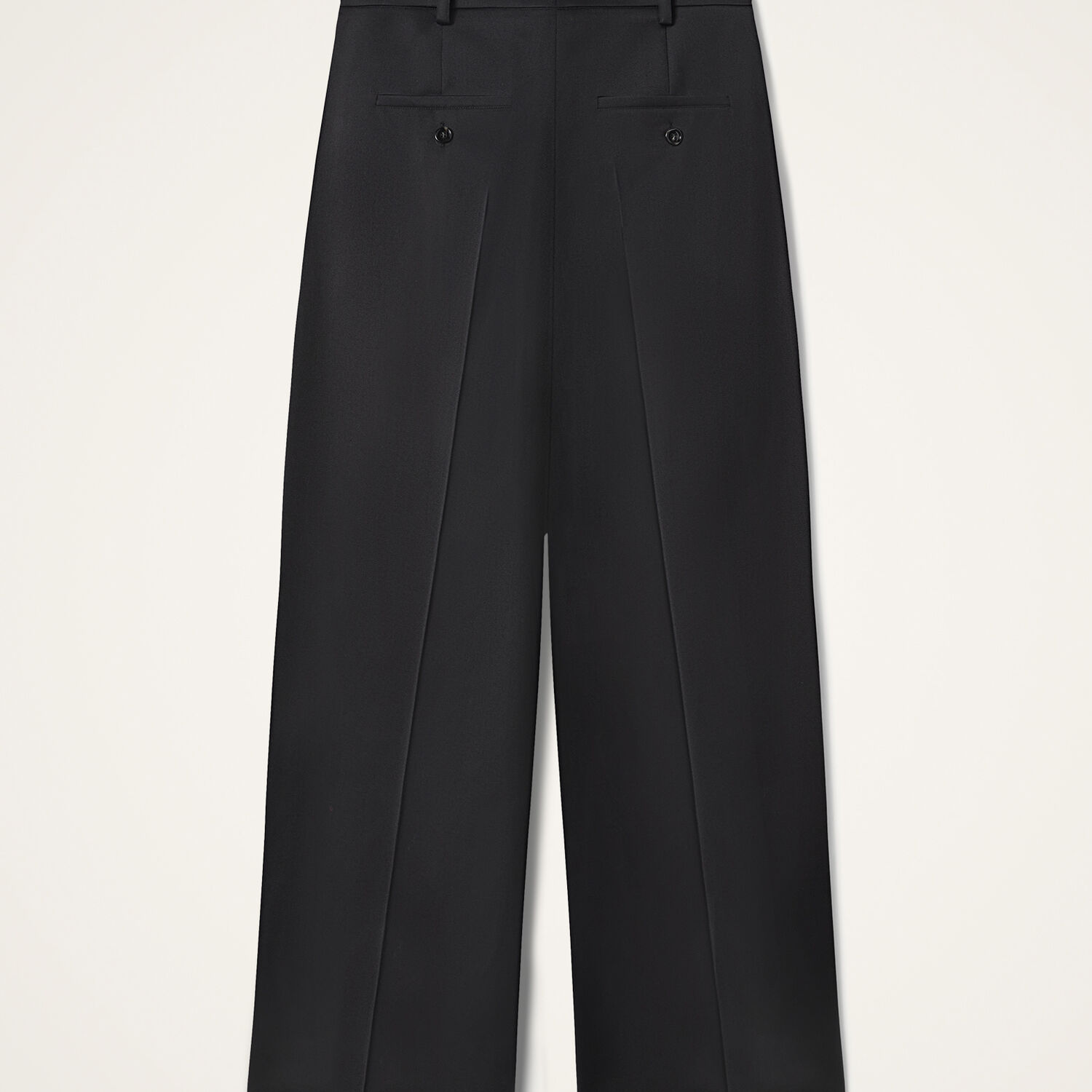 La Doublej Loose Pants In Black