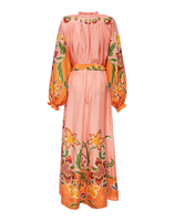 La DoubleJ Cerere Dress La DoubleJ Cerere Dress Folk Flowers Rosa Placée DRE0399SIL009FFL0002
