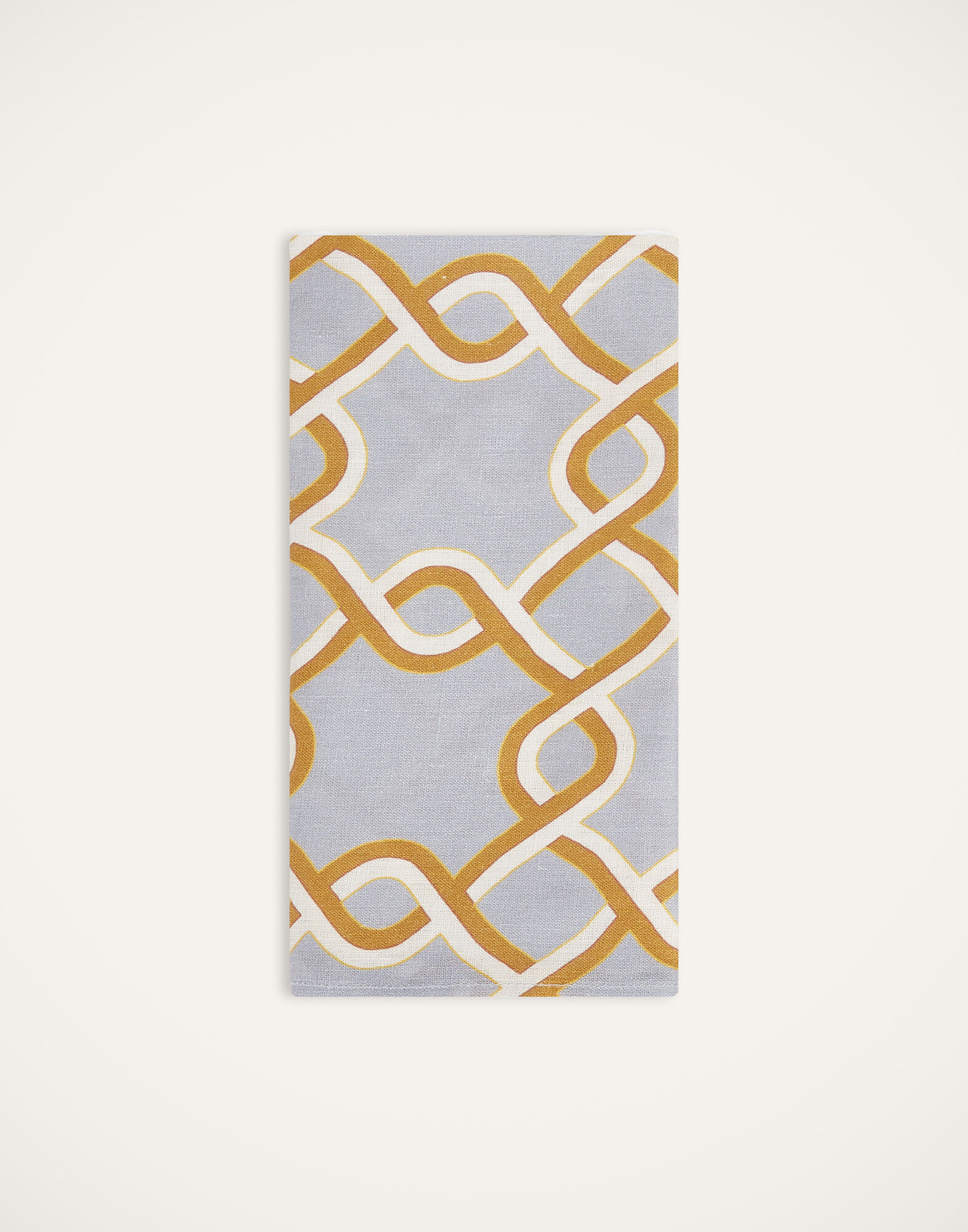 La DoubleJ Large Napkins Set Of 2 Tackle Turquoise NAP0006LIN001TAC01BU08