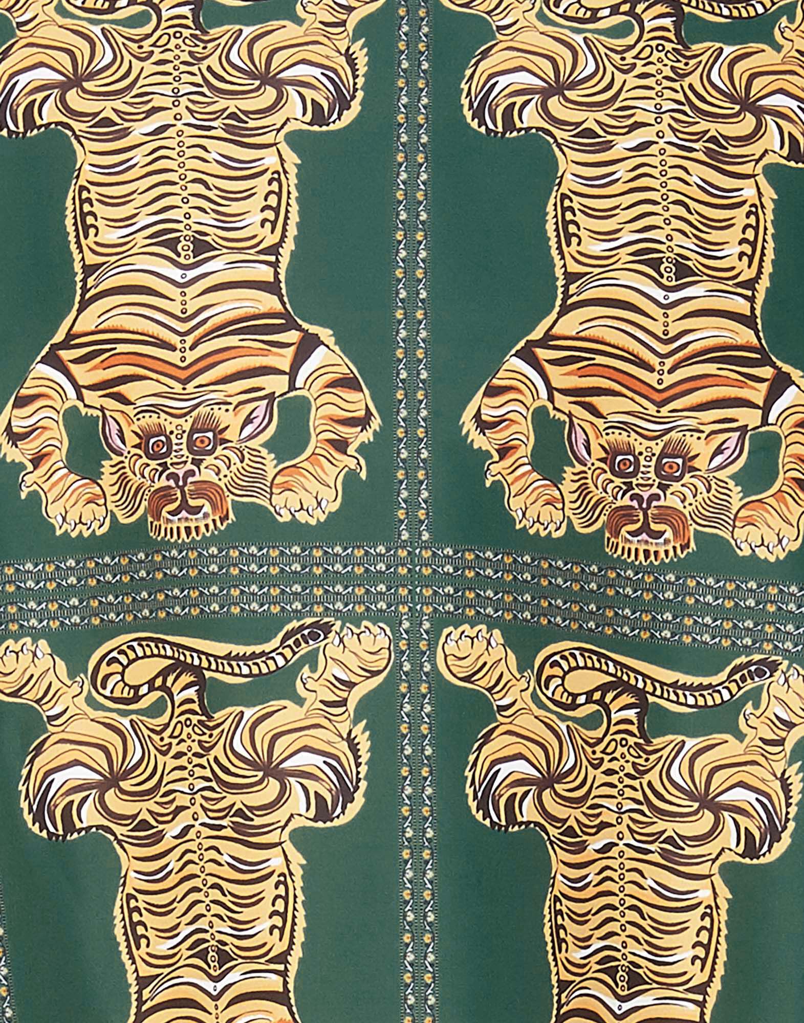 La DoubleJ Bomber Jacket Tiger Tiles JAC0031FAI001TIG0002