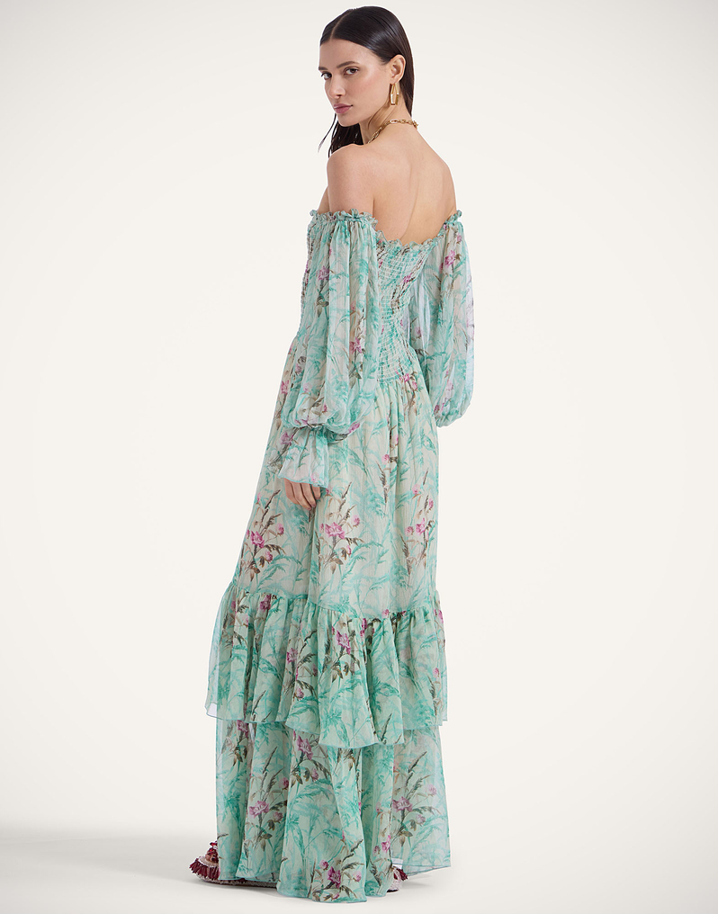 La DoubleJ Mayflower Dress La DoubleJ Mayflower Dress Heath Mint DRE0851CRE009HEA01GR11
