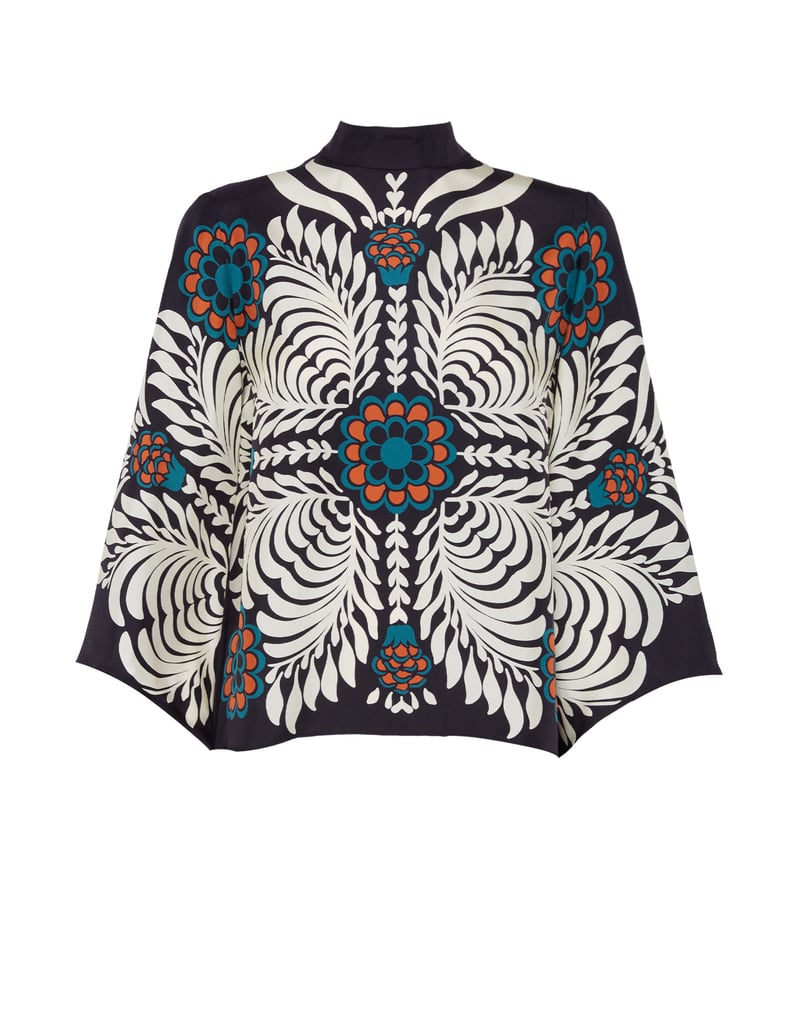 La DoubleJ Make An Exit Top La DoubleJ Make An Exit Top Mix Tiles Placée Black TOP0117SIL006MIX01BL01