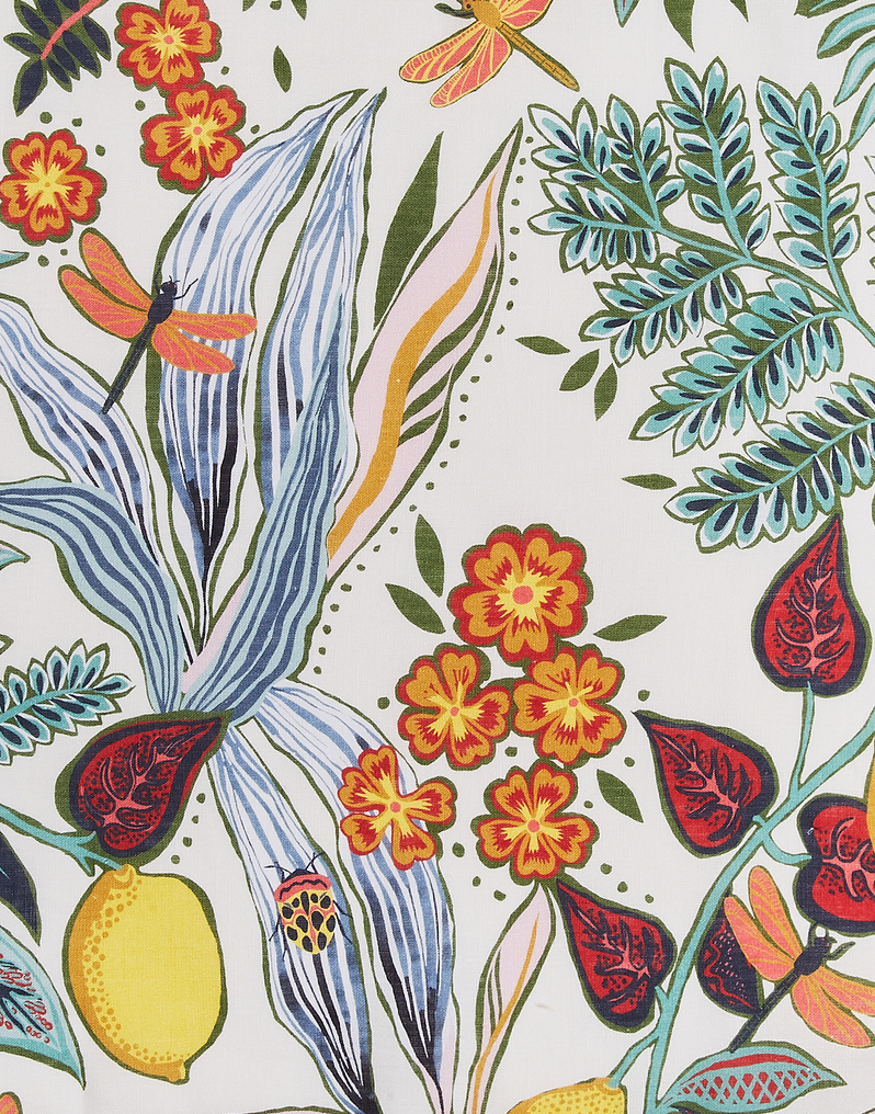 La DoubleJ Large Napkins Set Of 2 La DoubleJ Large Napkins Set Of 2 Botanical NAP0006LIN001BOT0005