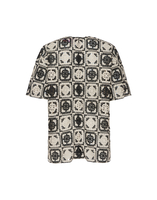 La DoubleJ Lacey House T-Shirt Mini Tiles Black TSH0035JCQ077MIT01BL01