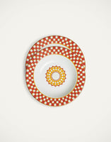 La DoubleJ Soup Plates Set Of 2 La DoubleJ Soup Plates Set Of 2 Apollo Brick SOU0002CER001APL01RE06