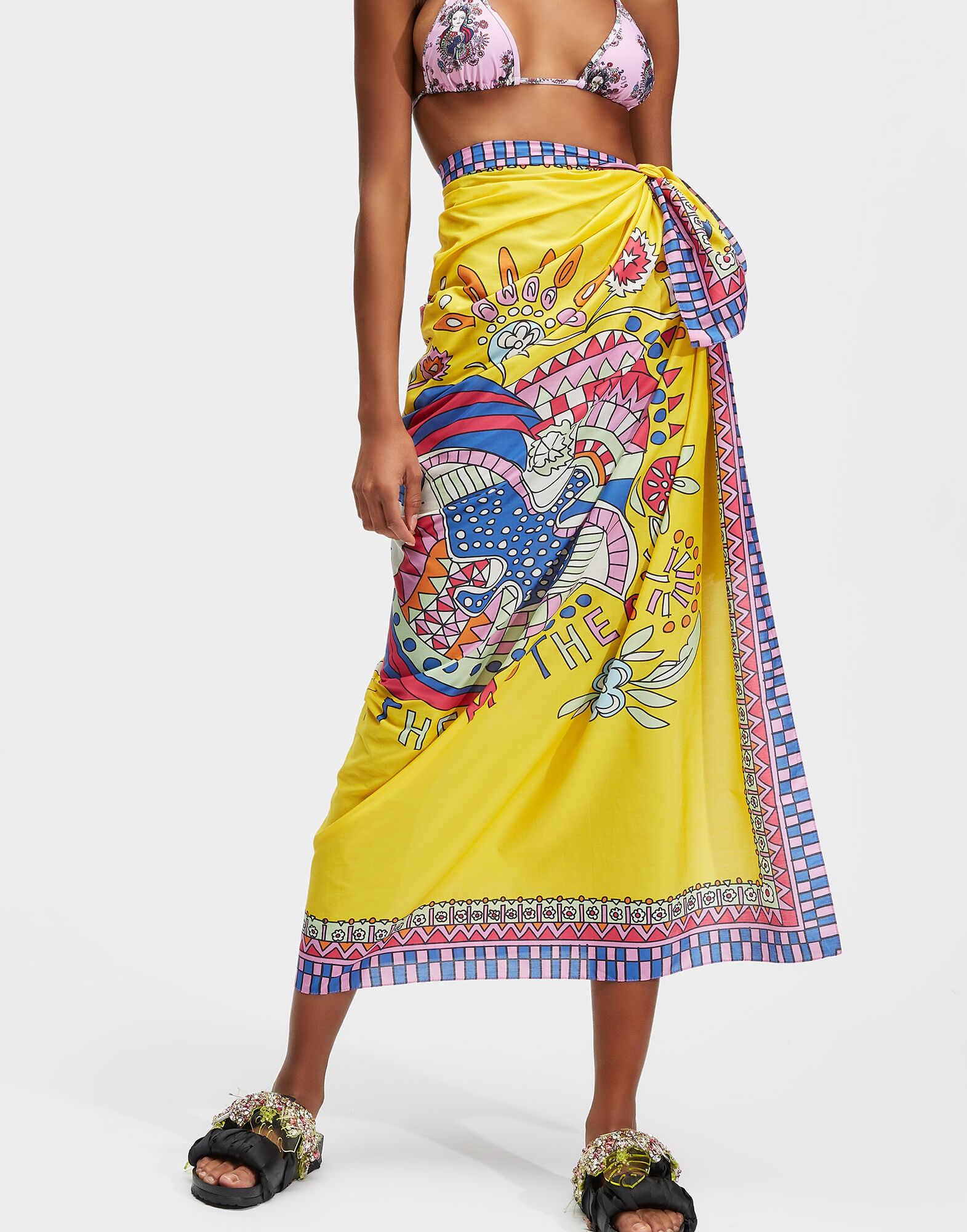 LaDoubleJ Square Scarf Demeter SCA0006COS001DEM0004