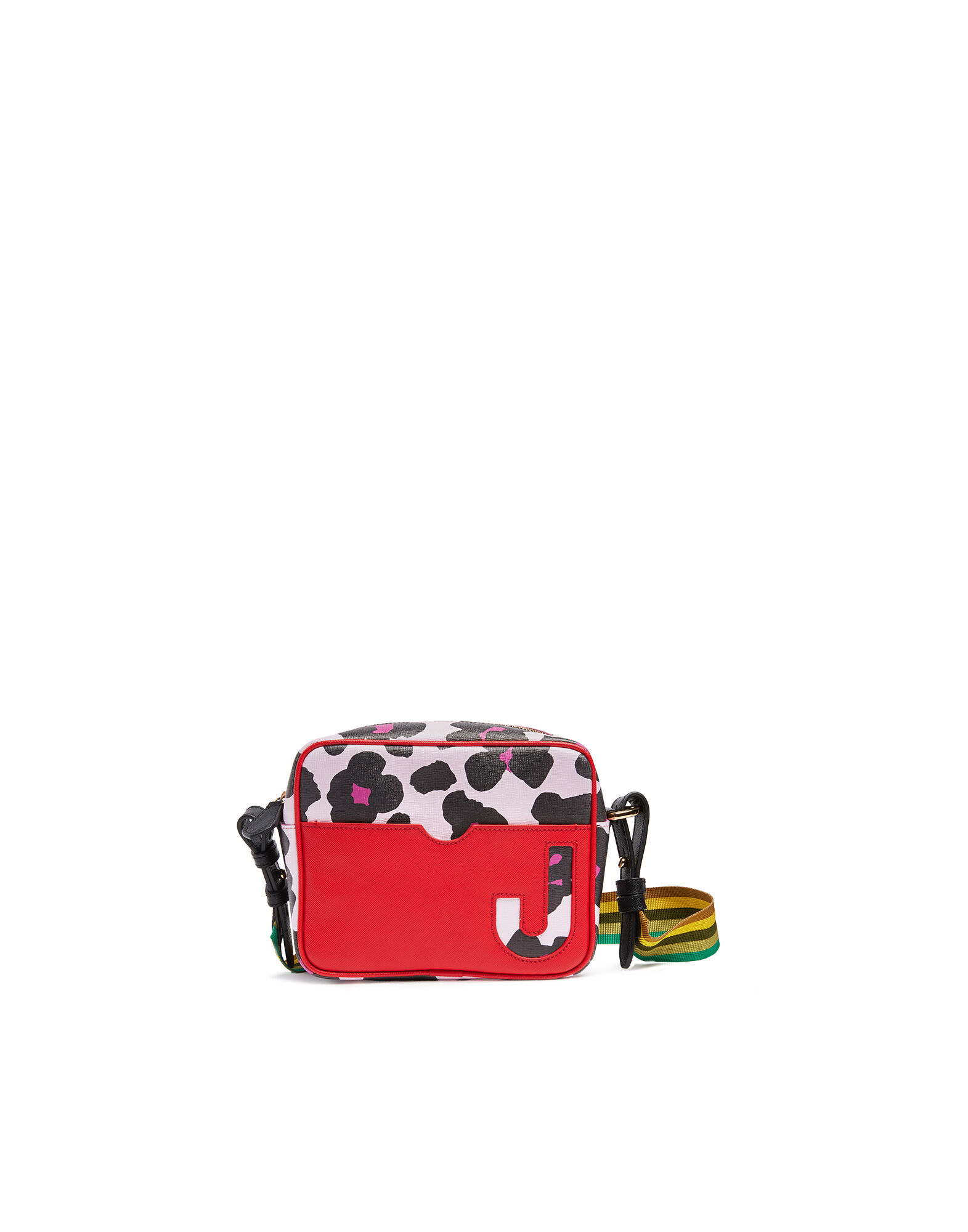 LaDoubleJ Go-Go Bag Flower Leopard Rosa BAG0005LEA002FLL0003