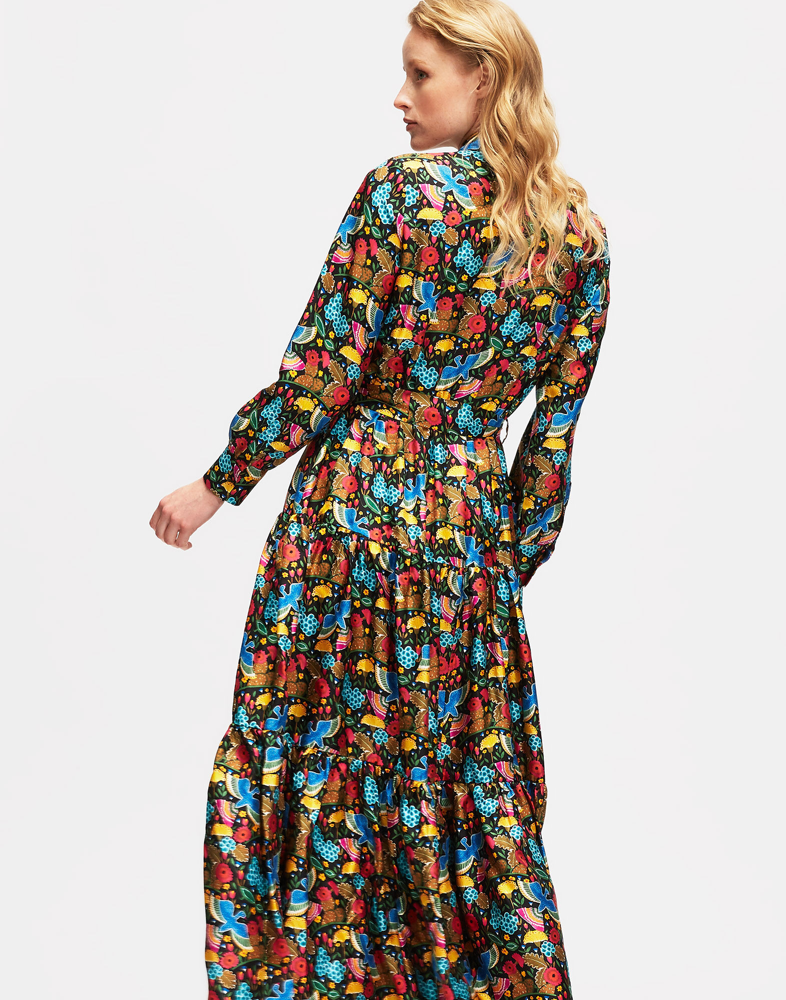 LaDoubleJ Bellini Dress Colombo Piccolo DRE0016SIL001COL0002