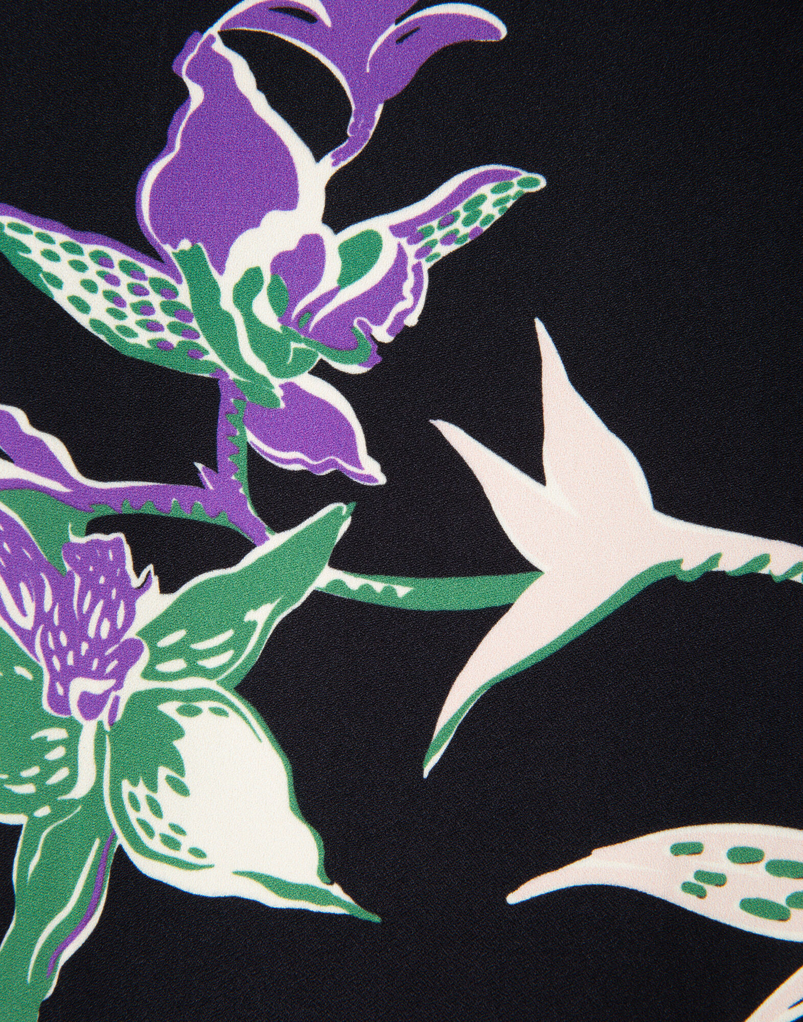 LaDoubleJ Fancy Dress Orchidee Nero DRE0080CRE001ORC0003