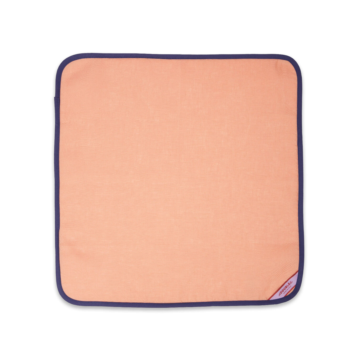 Shop La Doublej Large Napkins Set Of 2 (45x45) In Rainbow Rose