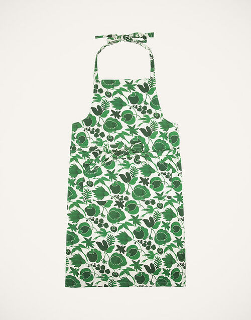 La DoubleJ Apron Wildbird Verde APR0001COT010CER0006